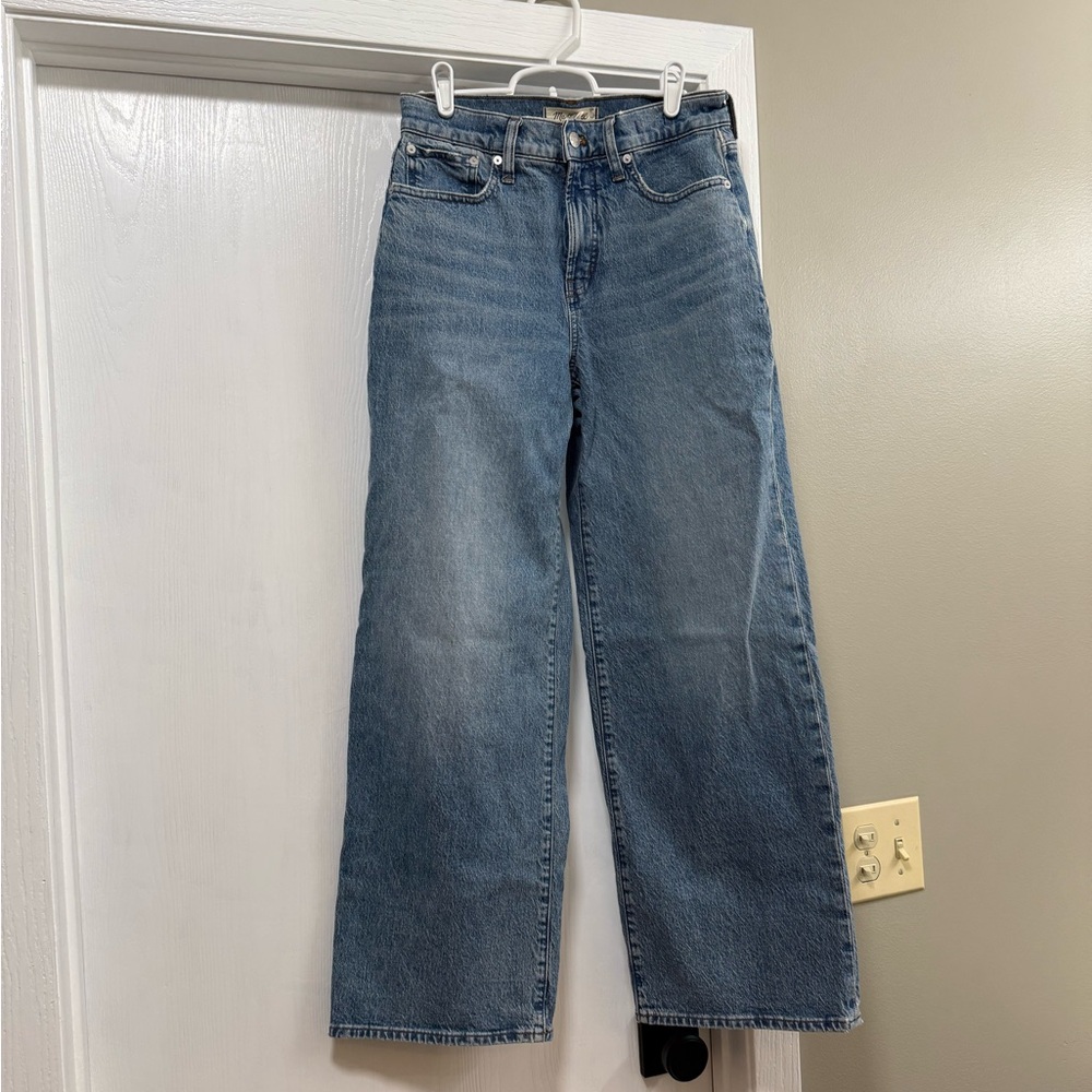 Madewell The Perfect Vintage Wide Leg Jean in Enmore Wash NR475